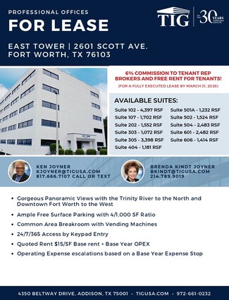 Fort Worth, TX Office - 2601 Scott Ave