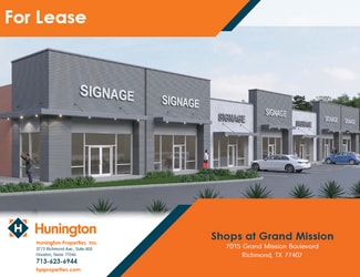 Richmond, TX Retail - 6902 Grand Mission Blvd Richmond, TX Retail - 6902 Grand Mission Blvd