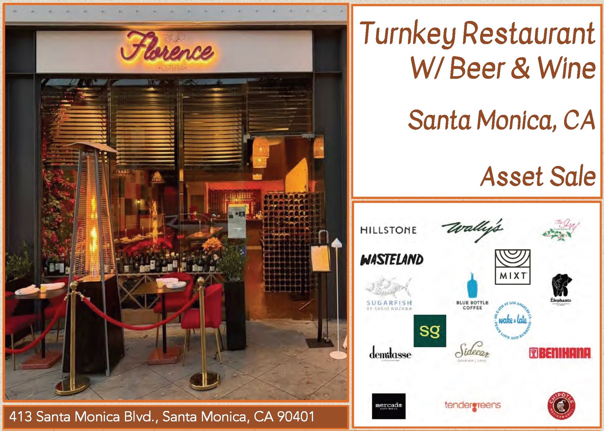 401-415 Santa Monica Blvd, Santa Monica, CA for Rent