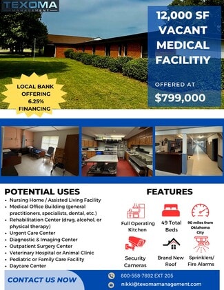 Tonkawa, OK Health Care - 1301 N 5th St