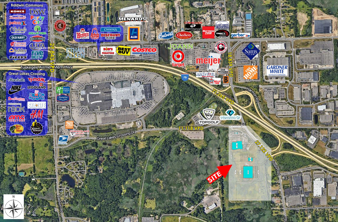 3951-3971 Joslyn Rd, Auburn Hills, MI for Rent