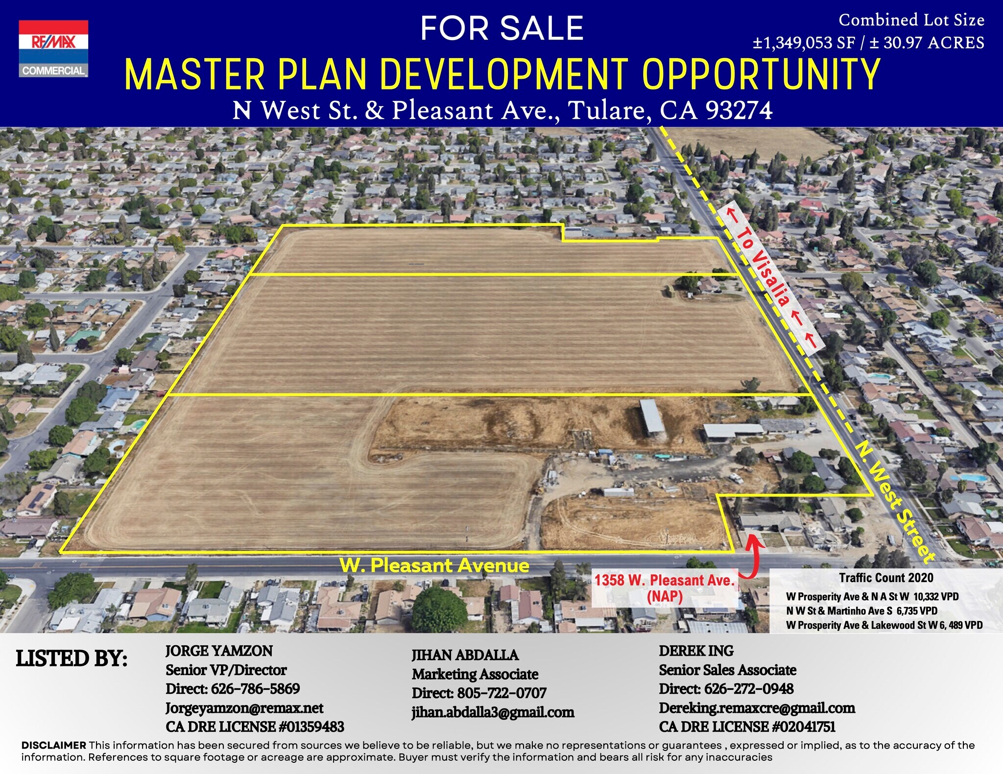 907 N West St, Tulare, CA for Sale
