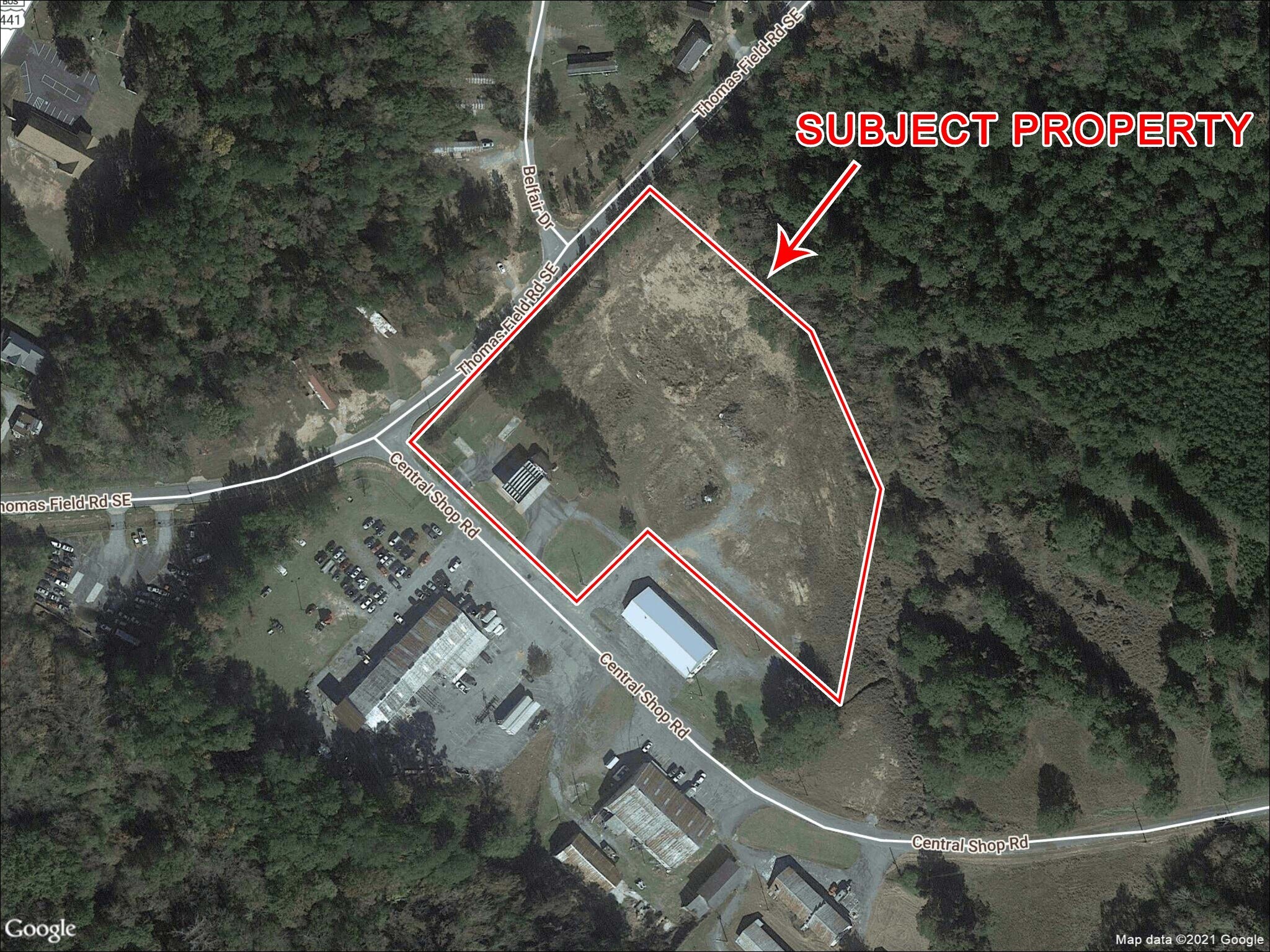 797 Central Shop Rd, Milledgeville, GA for Sale