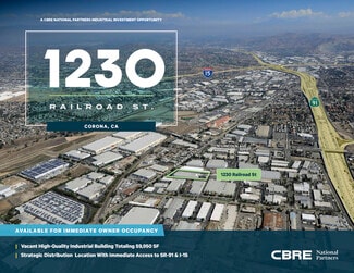Corona, CA Warehouse - 1230 Railroad St