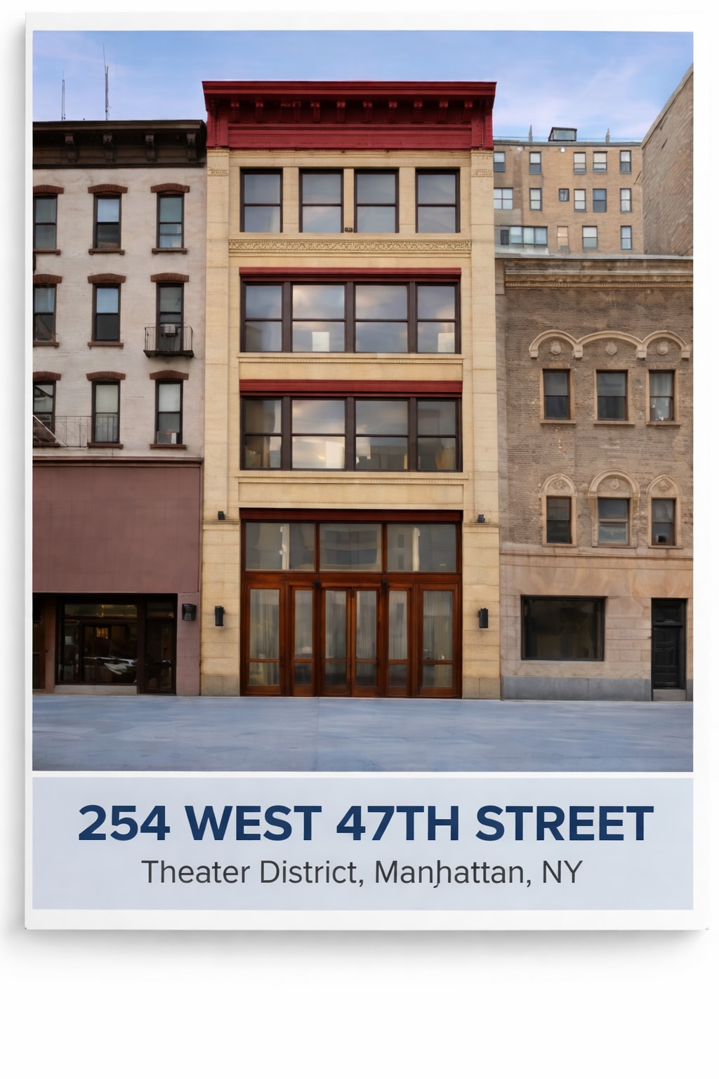 254 W 47th St, New York, NY for Sale