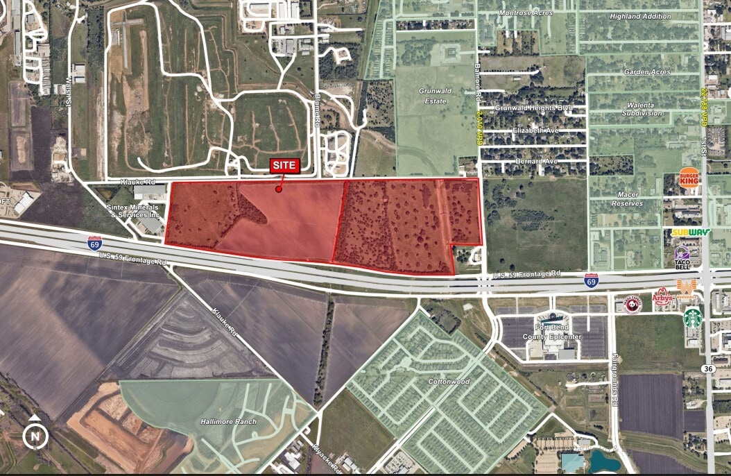 SWQ of Klauke Rd & Bamore Rd, Rosenberg, TX for Sale