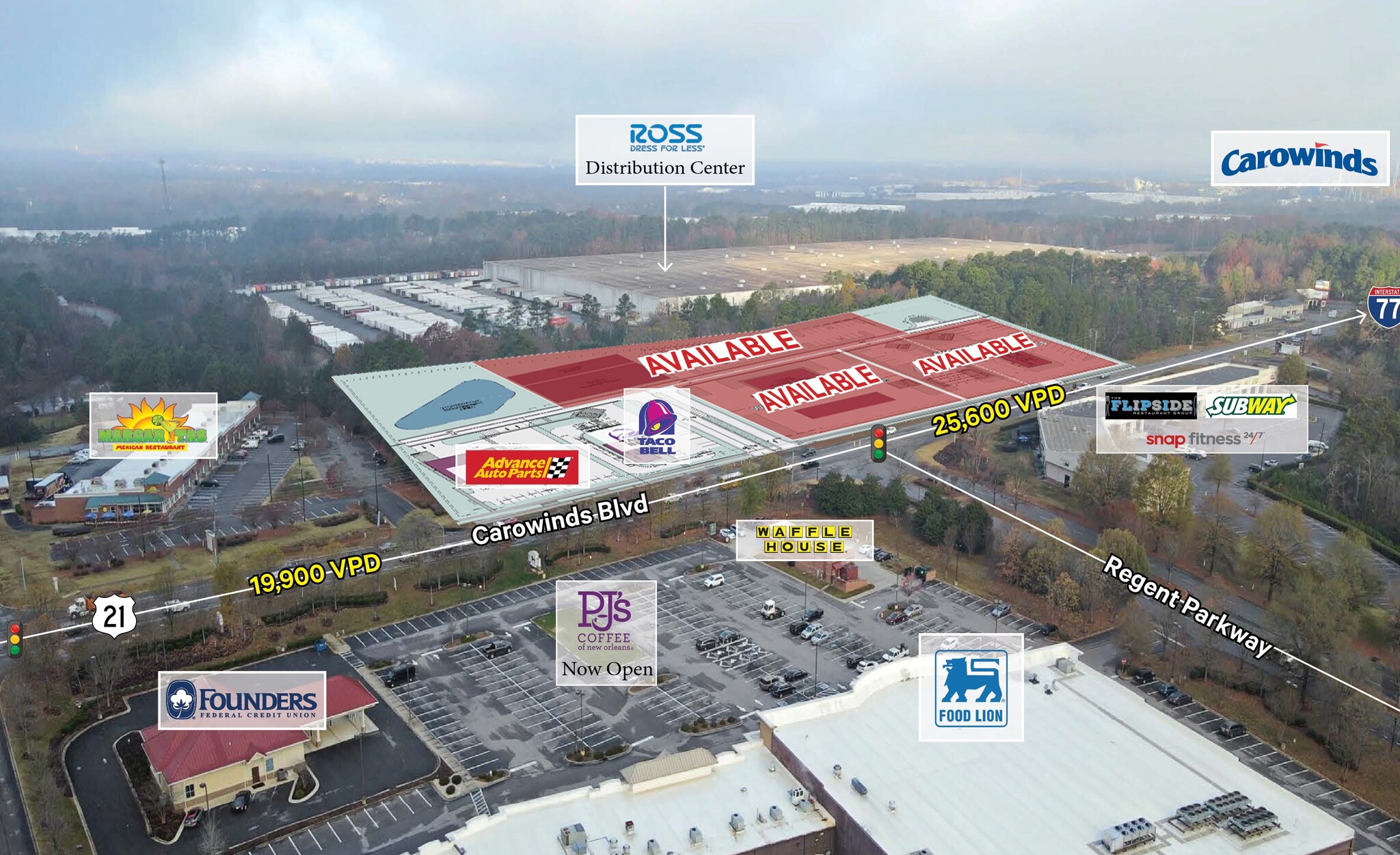 3133-3139 US HWY 21, Fort Mill, SC for Rent