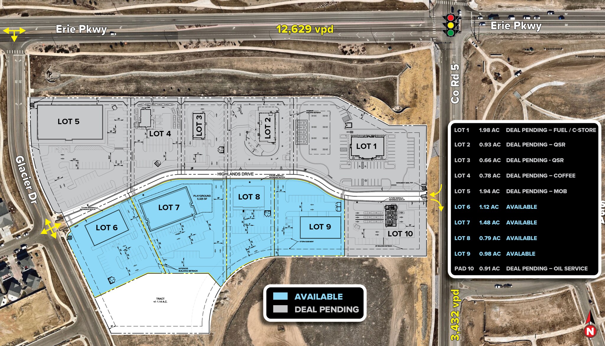 Erie Pkwy and County Road 5, Erie, CO for Sale