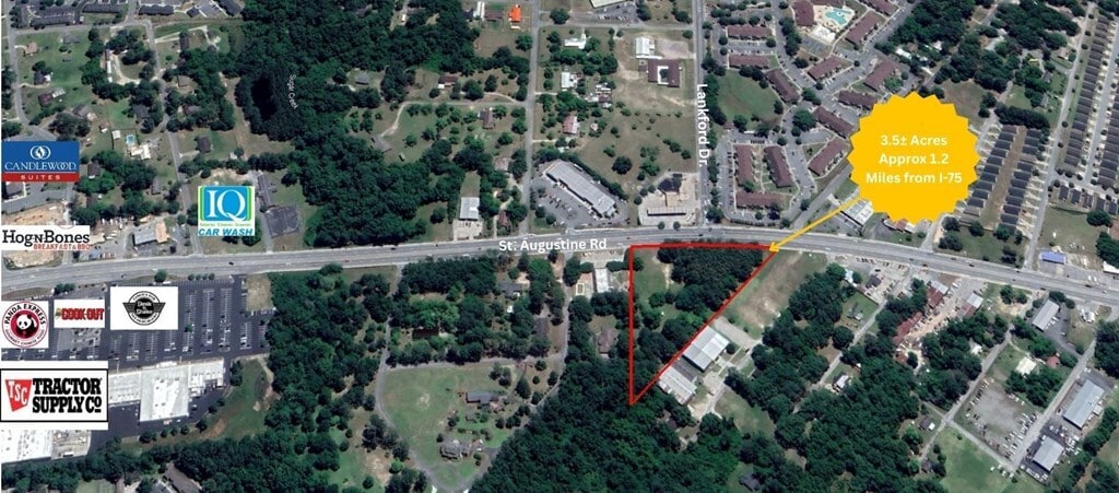 3.5 Acres Augustine Road Rd, Valdosta, GA for Sale