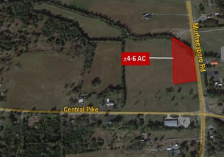 Lebanon, TN Commercial Land - Central Pike Lebanon, TN Commercial Land - Central Pike