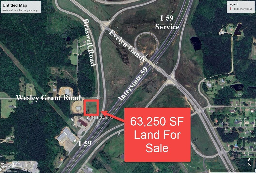Braswell Road, Hattiesburg, MS for Sale