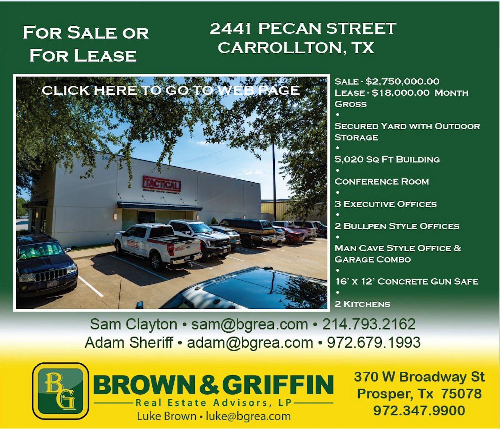 2441 Pecan St, Carrollton, TX for Sale