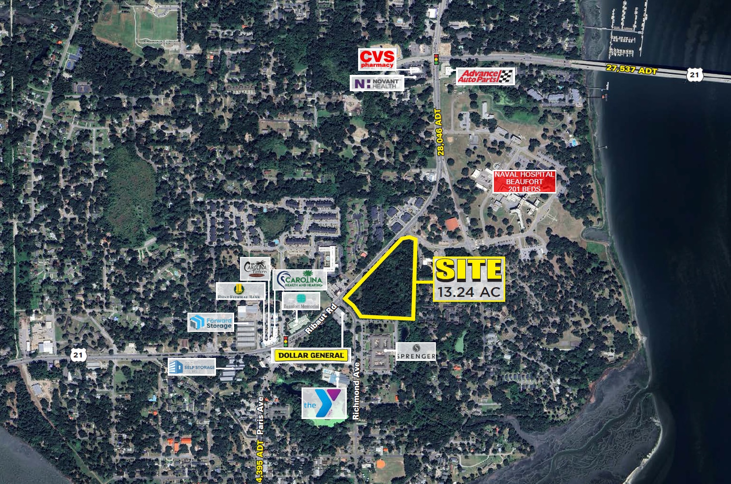 1645 Ribaut Road, Port Royal, SC for Sale