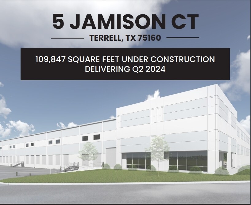 5 Jamison Ct Terrell, TX 75160 Industrial Property for Lease on