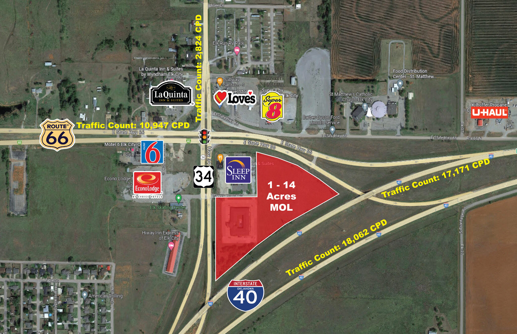 1100 Highway 34, Elk City, OK for Rent