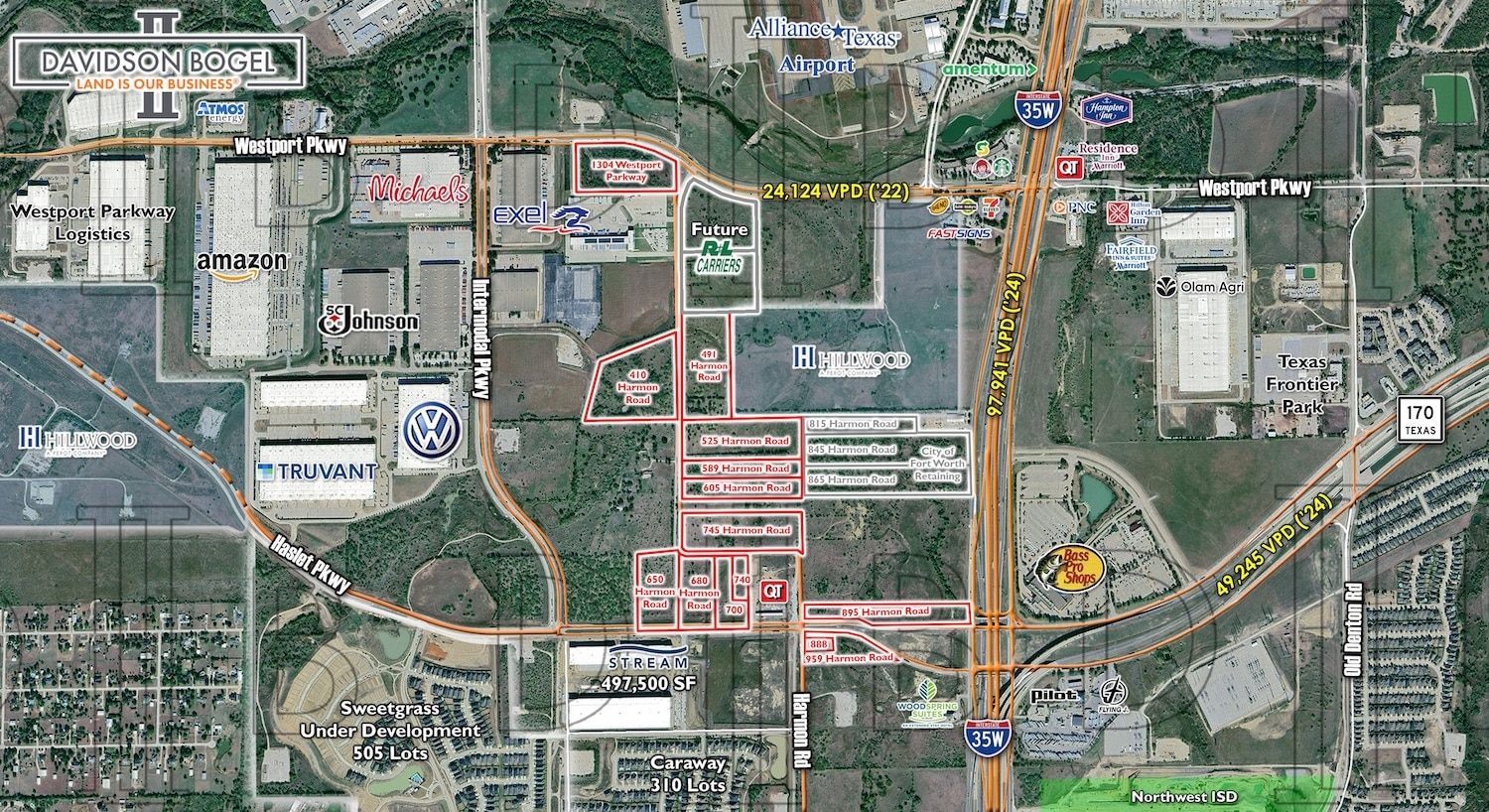 Alliance Airport: Noise Mitigation Land, Fort Worth, TX for Sale