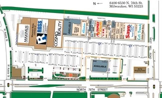 Milwaukee, WI Retail - 6406-6550 N 76th St