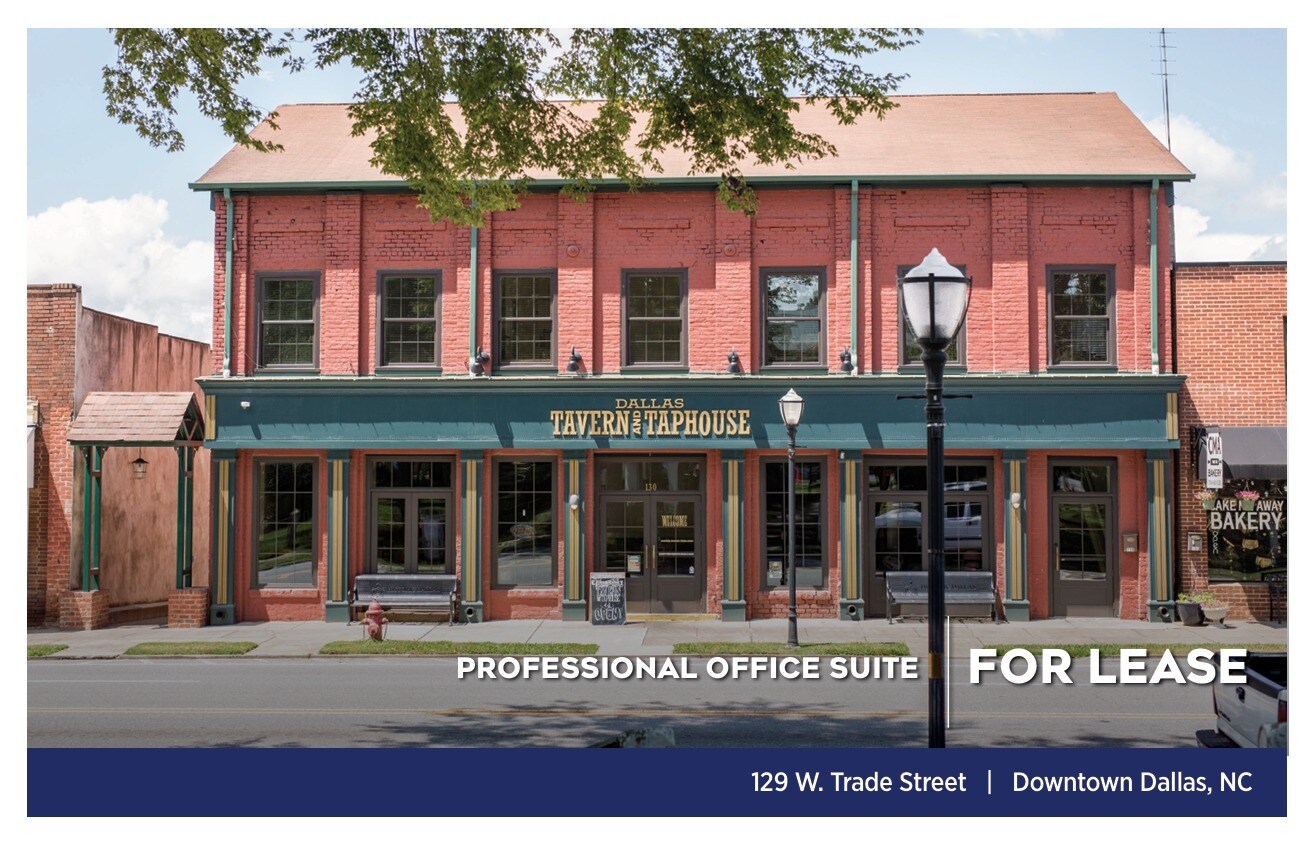 130 W Trade St, Dallas, NC for Rent