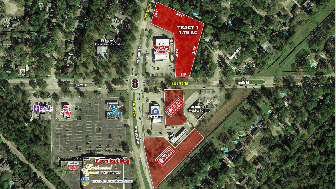 Louetta Rd & Eldridge Pky, Cypress, TX for Sale