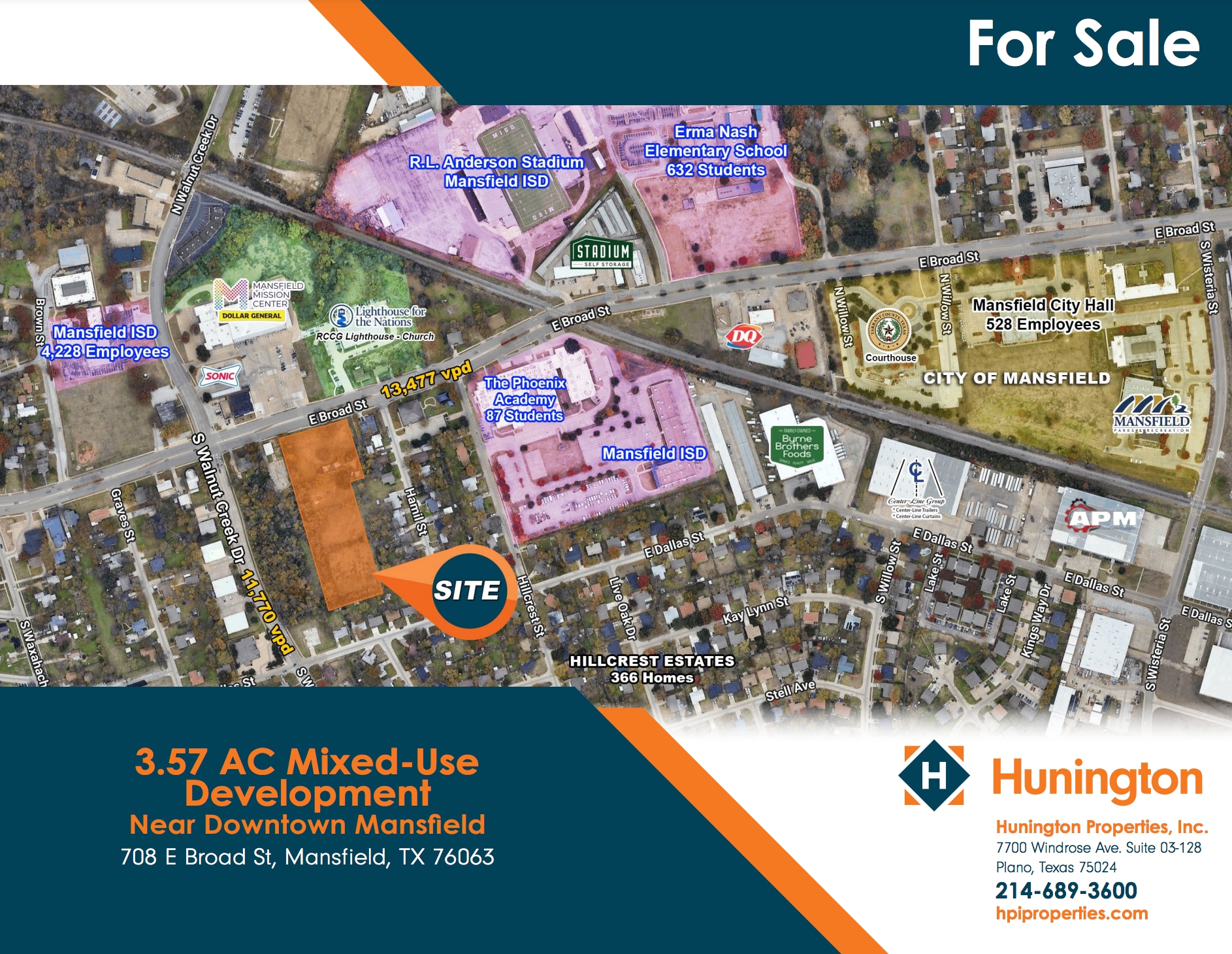 708 E Broad St, Mansfield, TX for Sale