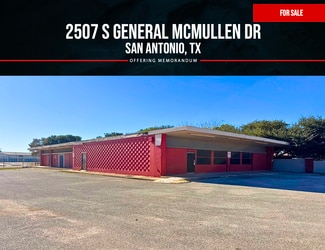 San Antonio, TX Freestanding - 2507 S General McMullen Dr