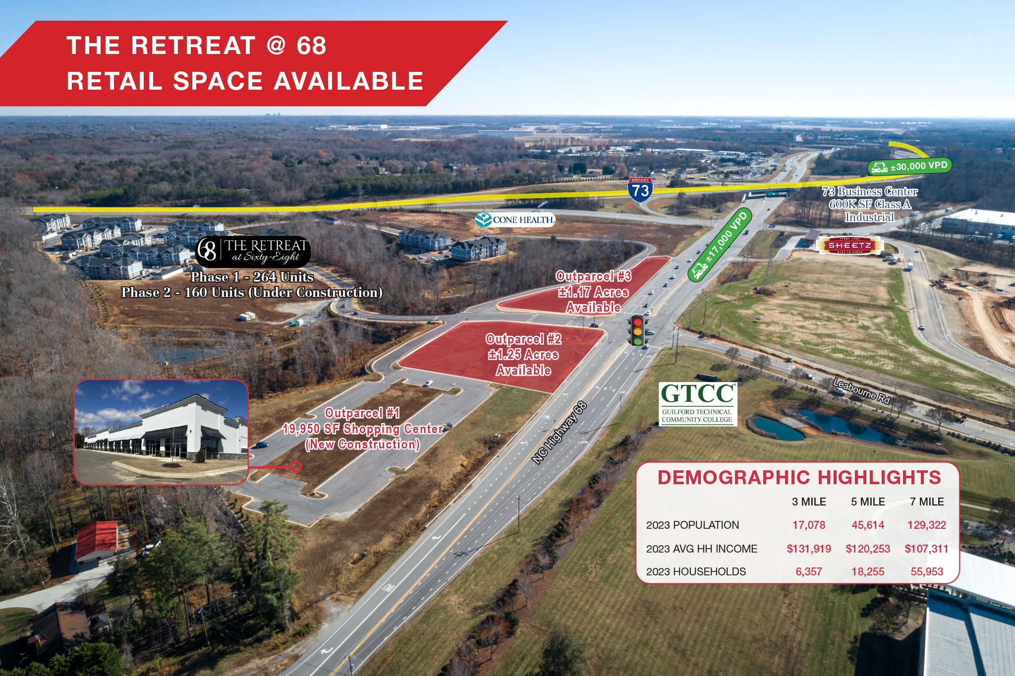 1 US-68 Hwy, Greensboro, NC for Rent