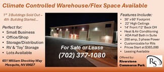 Mesquite, NV Warehouse - 651 William Shockley Way Mesquite, NV Warehouse - 651 William Shockley Way