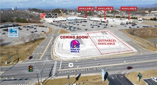 Christiansburg, VA Commercial Land - 1540 Roanoke St