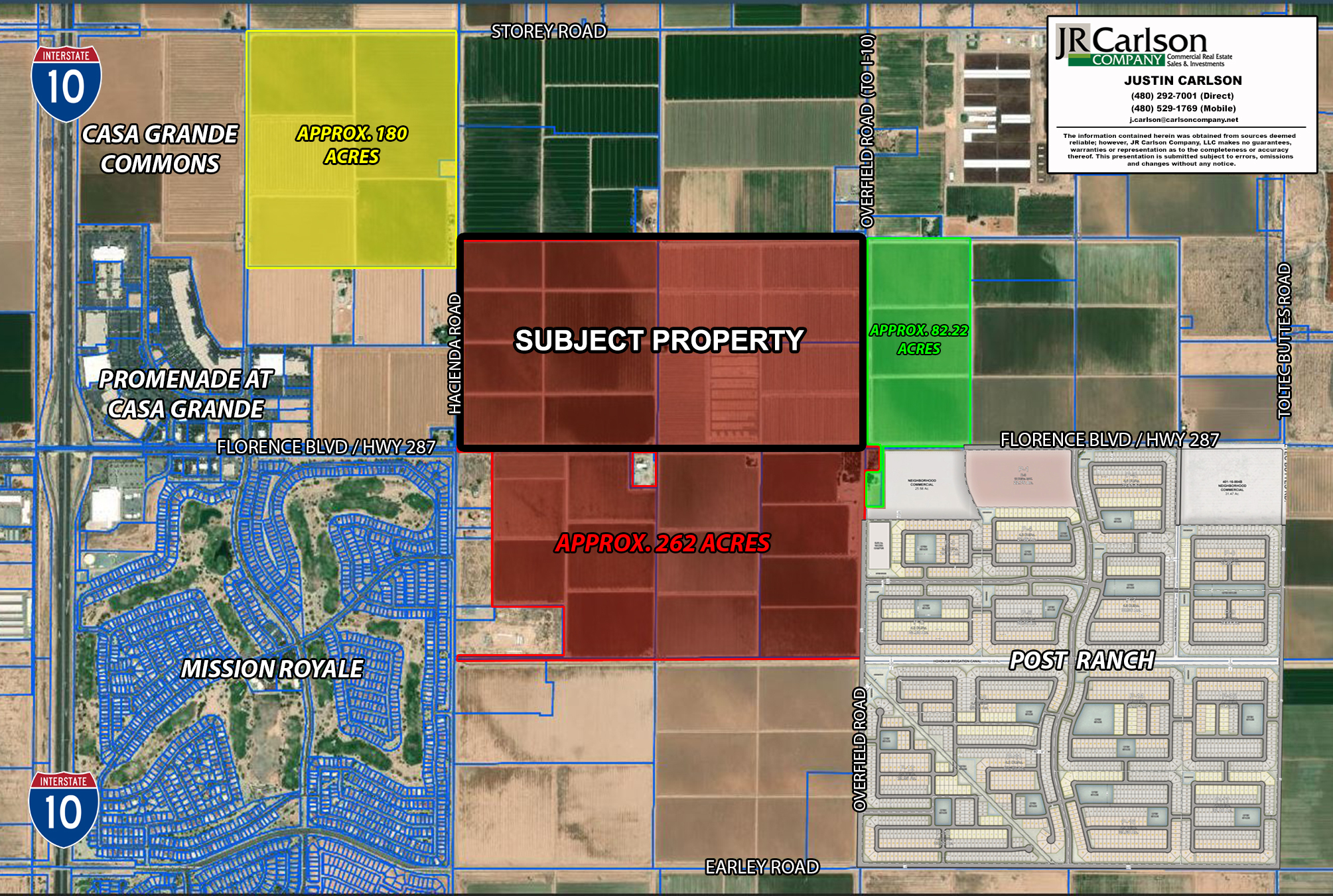 Highway 287 & Hacienda Road, Casa Grande, AZ for Sale