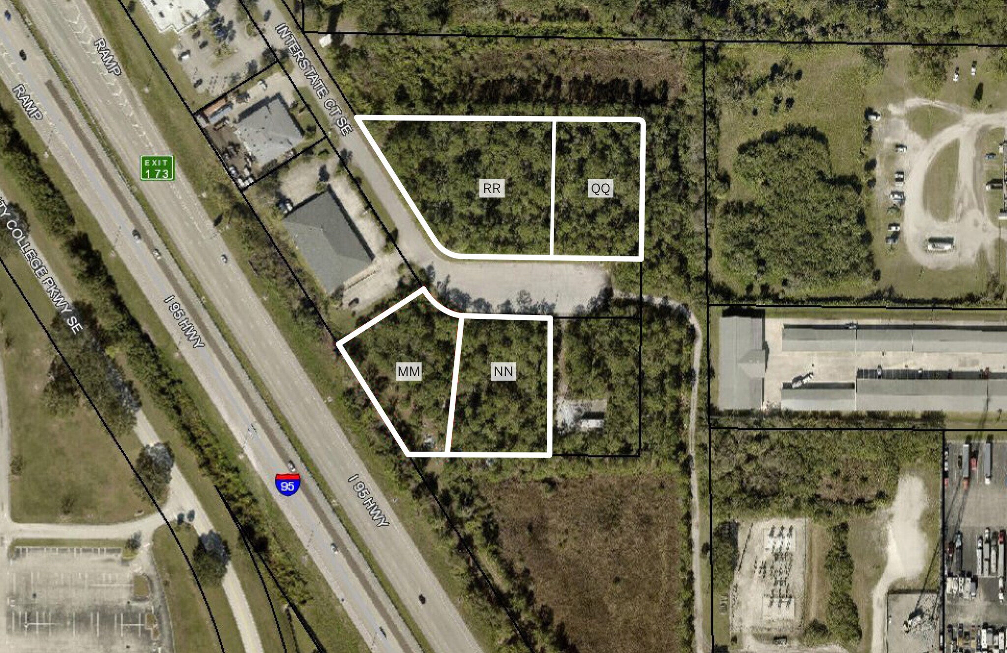 251 291 Interstate Ct SE Palm Bay, FL 32909 Land Property for Lease