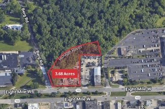 Southfield, MI Industrial Land - Berg Rd & W 8 Mile Rd