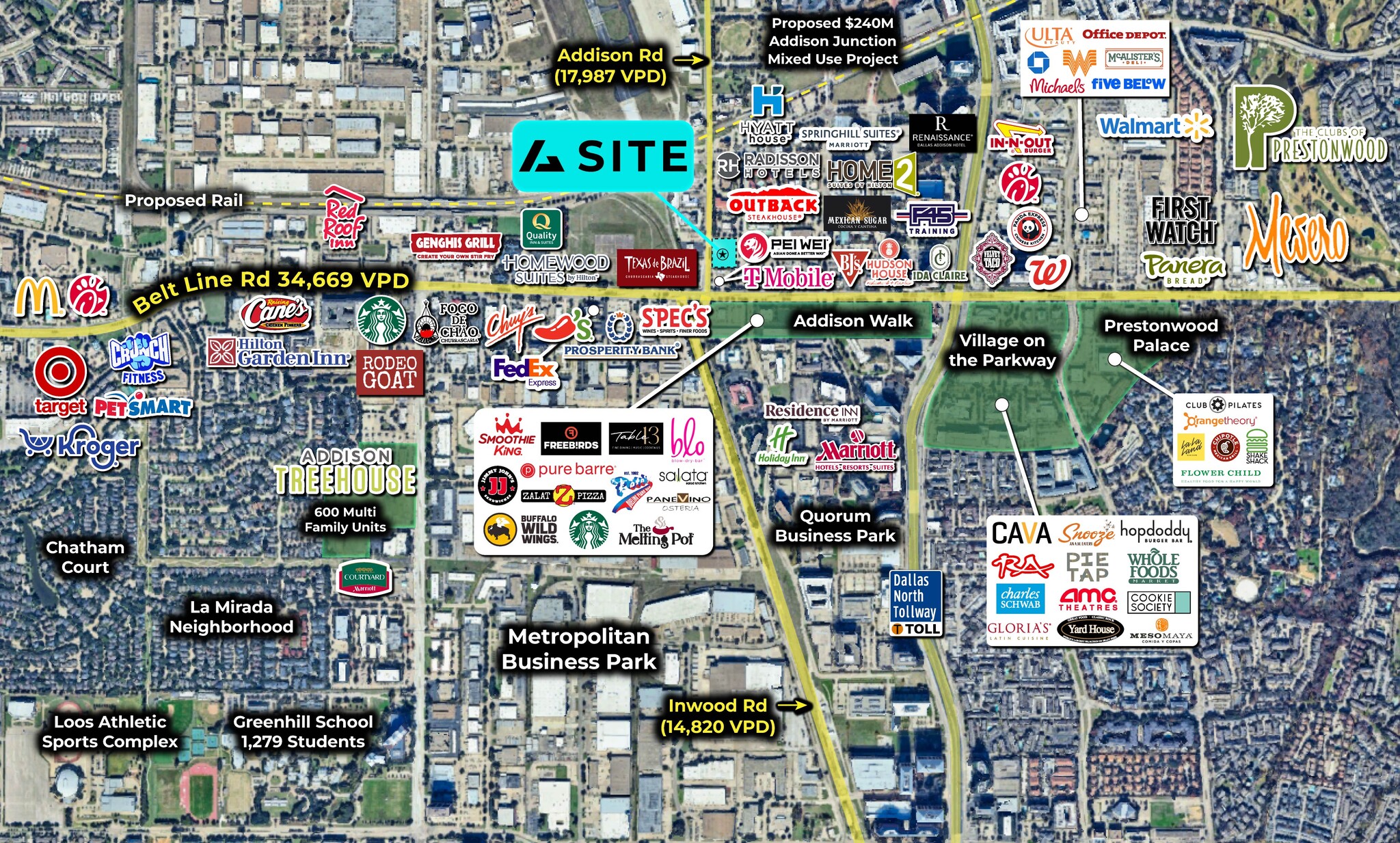 Addison & Belt Line Rd, Addison, TX for Rent