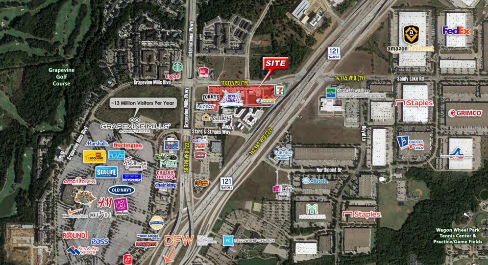 Grapevine Mills Blvd, Grapevine, TX for Rent