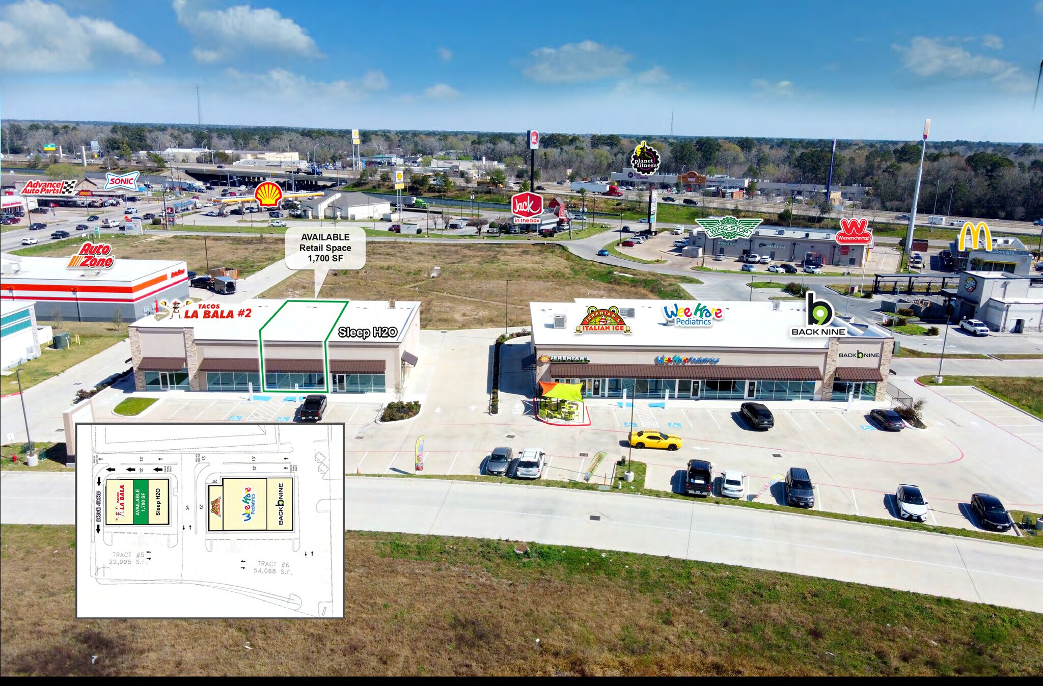 SWC Hwy 59 At FM 1485, New Caney, TX for Rent