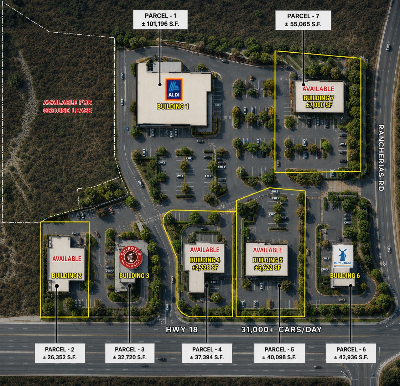 Highway 18 & Rancherias Rd, Apple Valley, CA for Rent