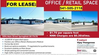 Springfield, OR Office/Retail - 5094 Main St