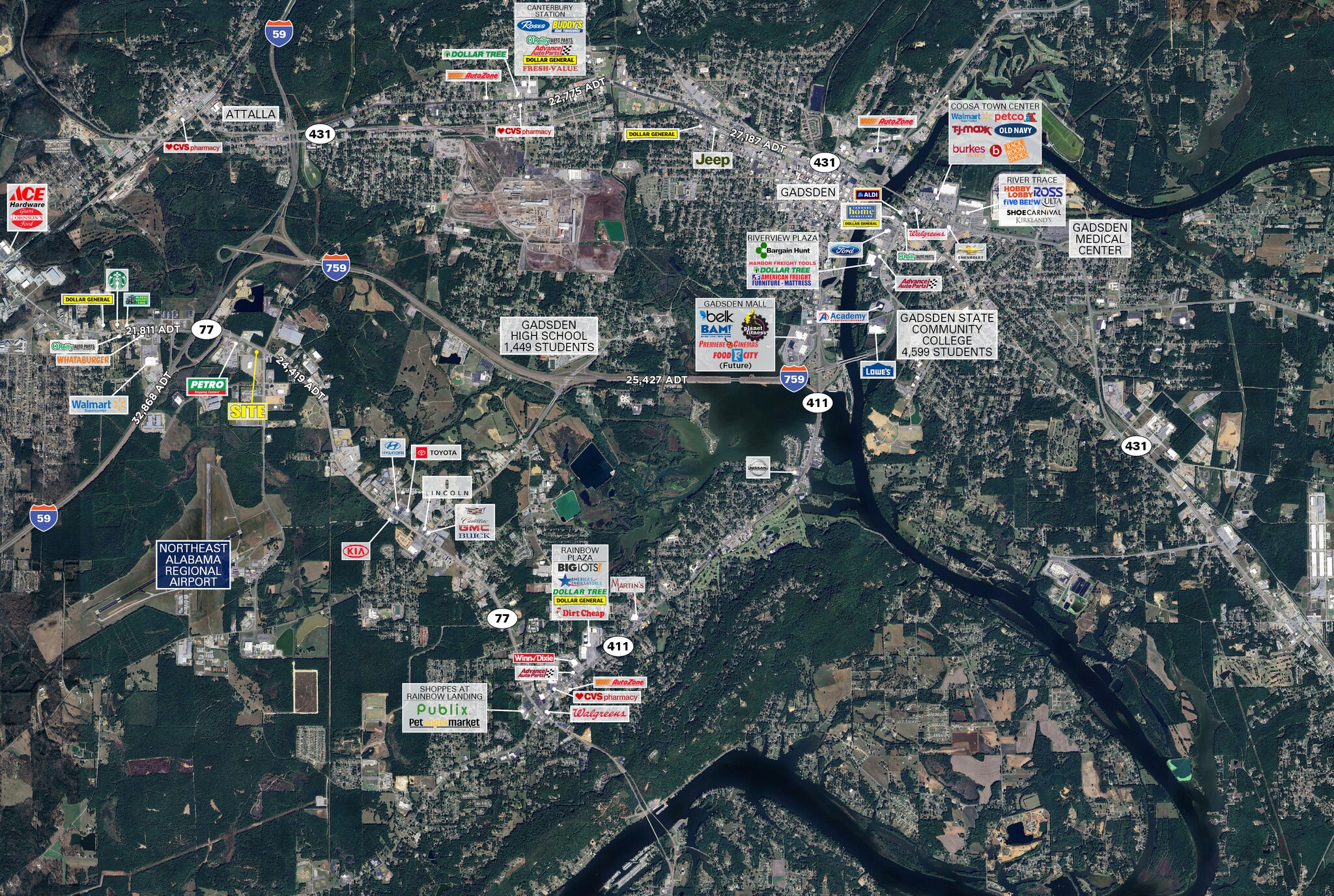 1708 W Grand Ave, Gadsden, AL for Rent