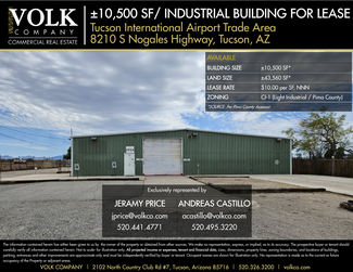 Tucson, AZ Industrial - 8210 S Nogales Hwy