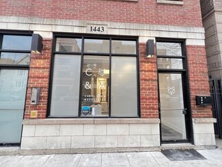 Chicago, IL Storefront Retail/Office - 1443 W Belmont Ave