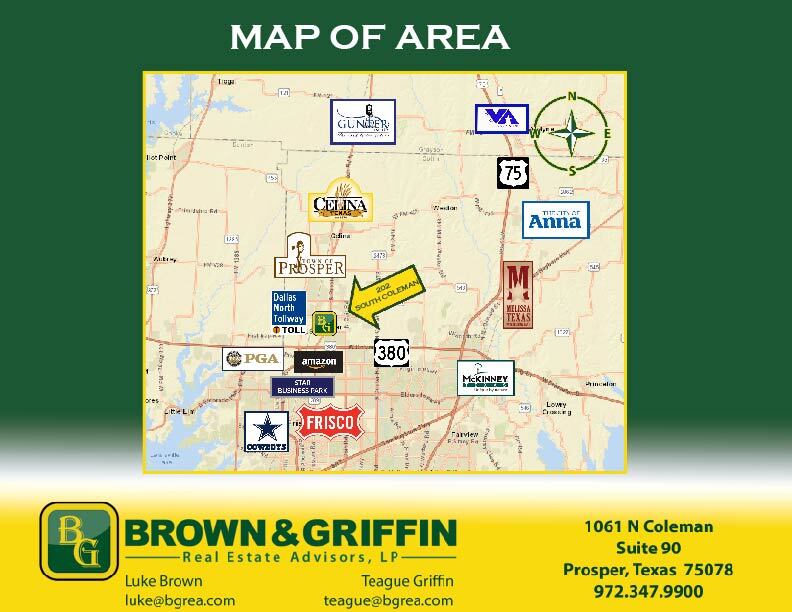 202 S Coleman St, Prosper, TX for Rent