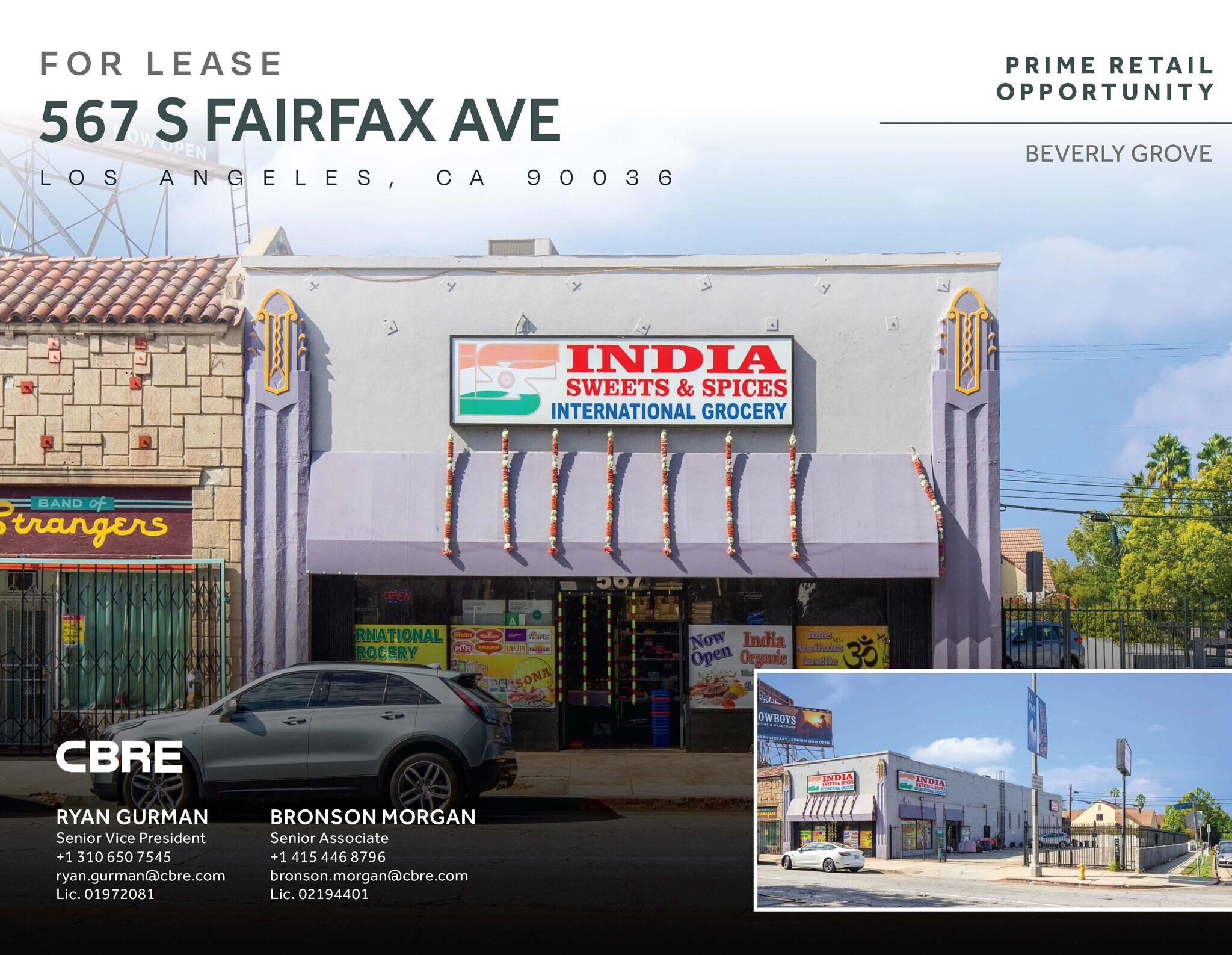 565-567 S Fairfax Ave, Los Angeles, CA for Rent