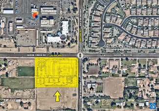 Gilbert, AZ Commercial Land - Greenfield Rd & Queen Creek Rd