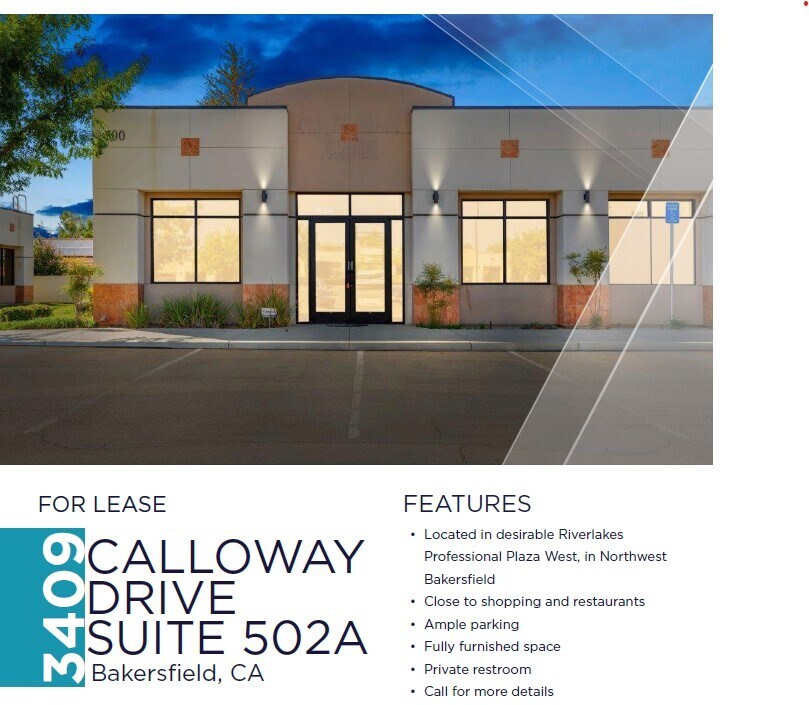 3409 Calloway Dr, Bakersfield, CA for Rent