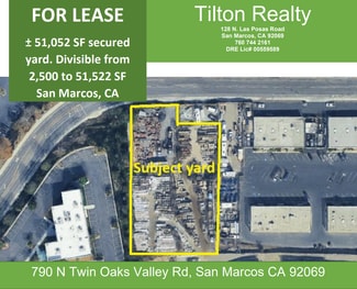 San Marcos, CA Industrial - 790 N Twin Oaks Valley Rd San Marcos, CA Industrial - 790 N Twin Oaks Valley Rd