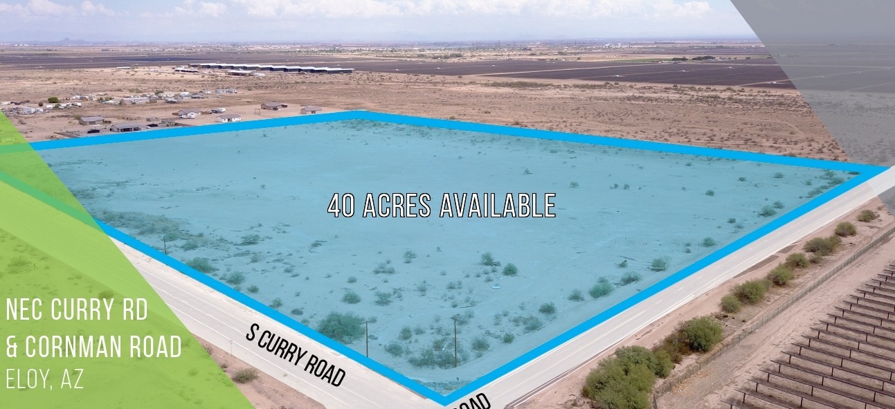 NEC Curry Rd & Cornman Rd, Eloy, AZ for Sale