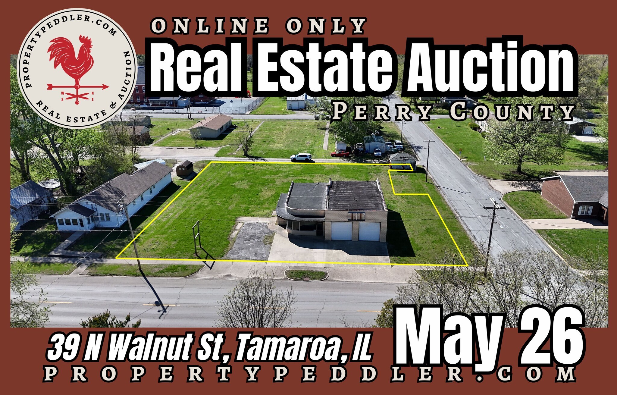 39 N Walnut St, Tamaroa, IL for Sale