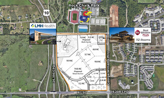 Lawrence, KS Commercial Land - 6200 W 6th St