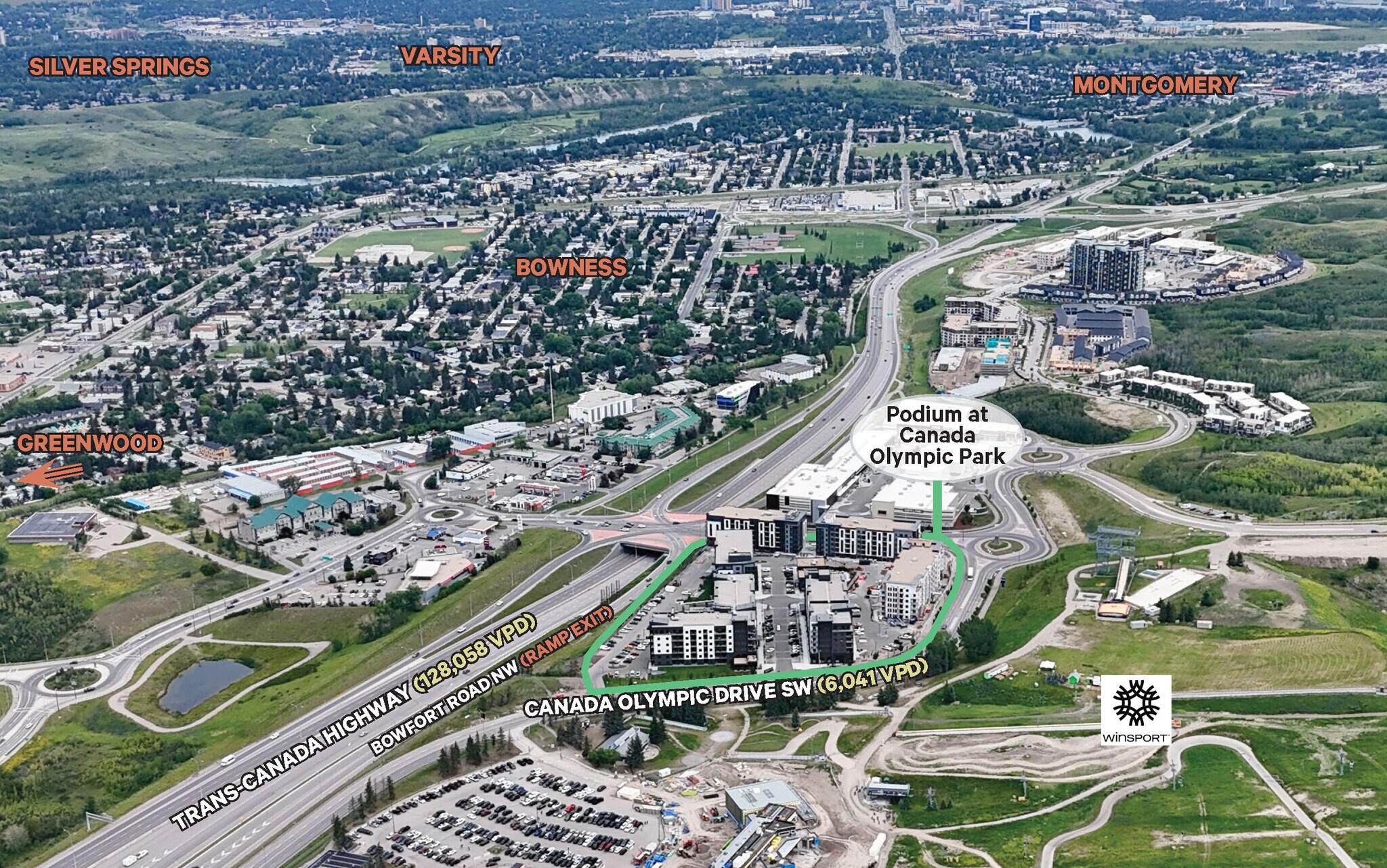 8620 Canada Olympic Dr SW, Calgary, AB for Rent