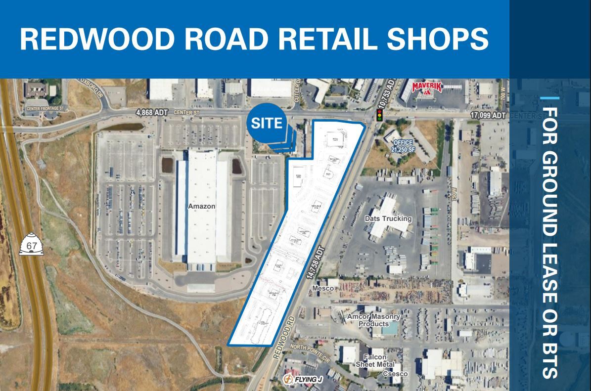 Center St. & Redwood Rd., North Salt Lake, UT for Rent
