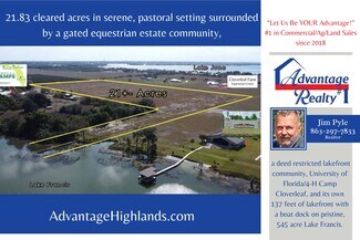 Lake Placid, FL Residential - 100 Cloverleaf Rd